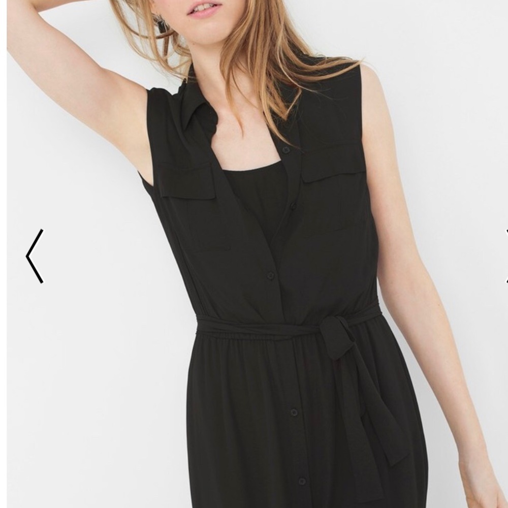 SLEEVELESS SHIRTDRESS - Picture 2 of 4